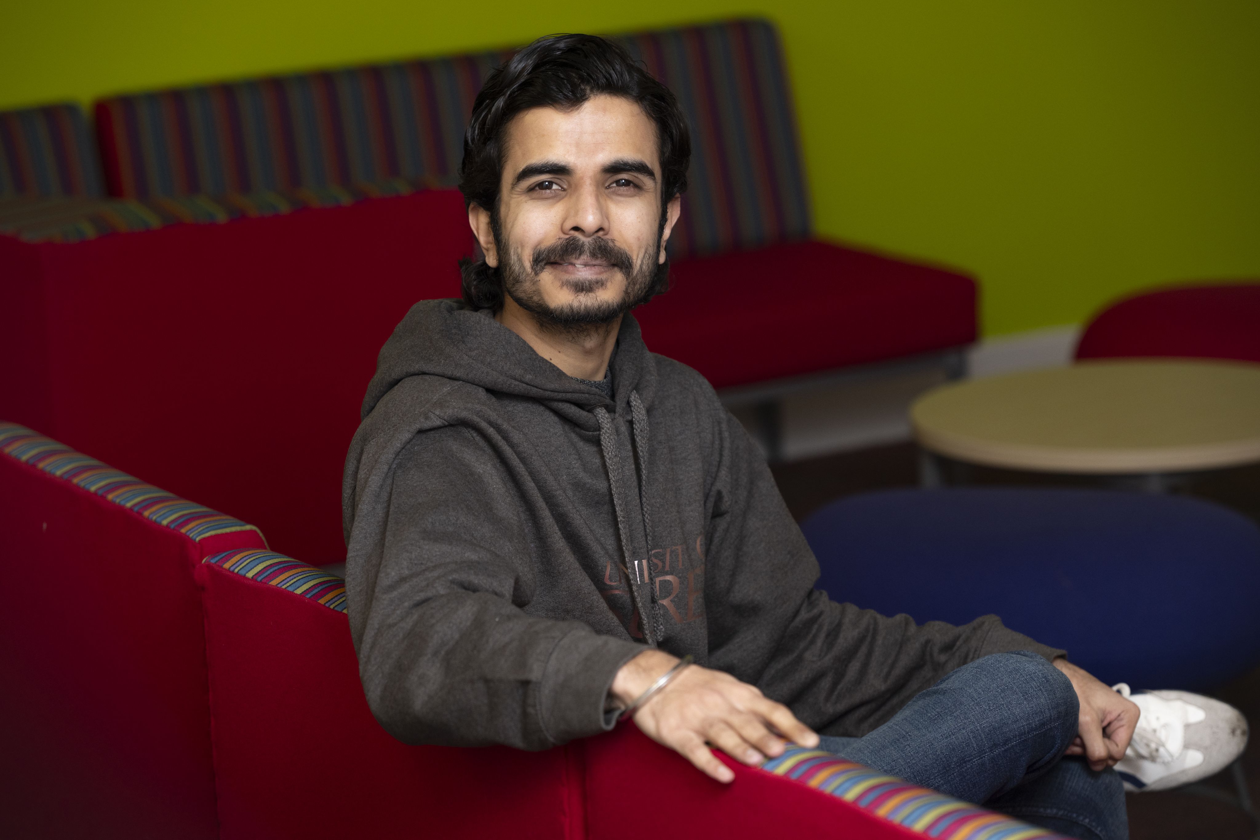 Anirudh Joshi, a postgraduate student from India