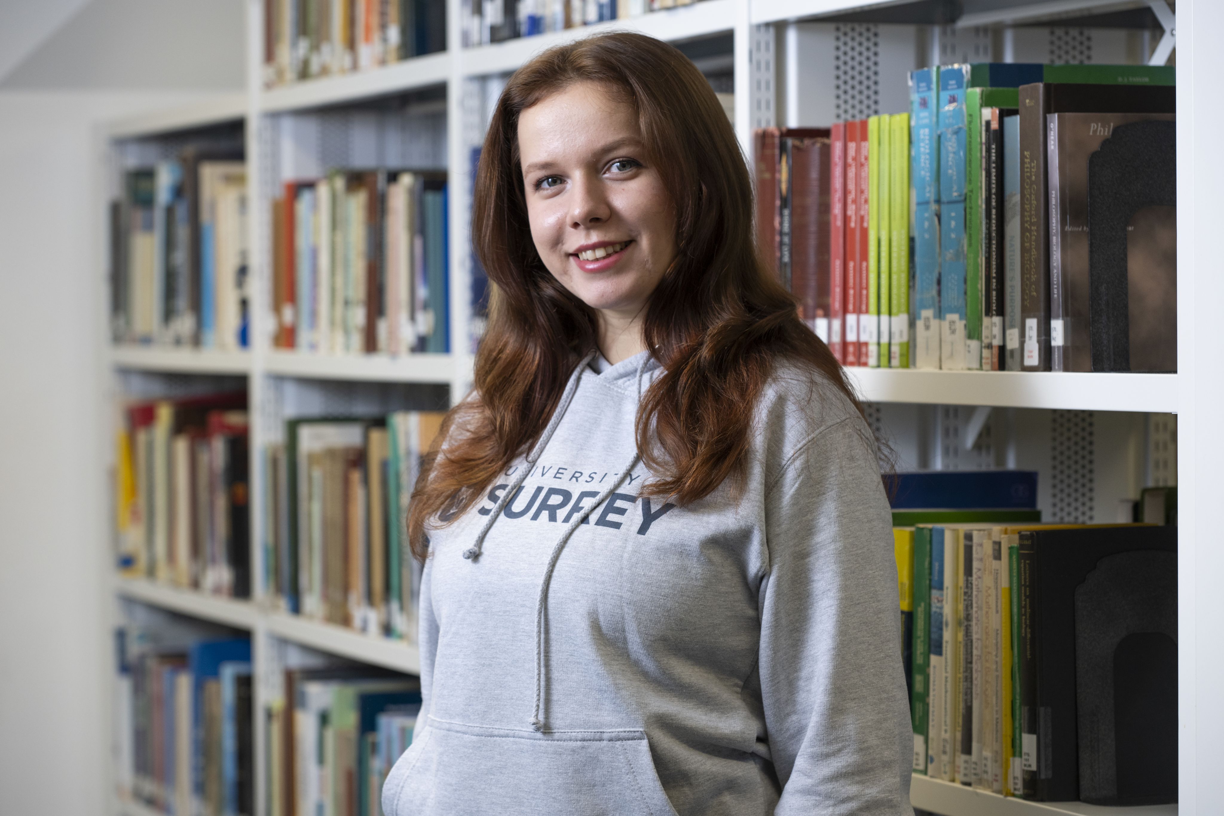 Daria Svitlyk, an undergraduate Media and Communications student from Ukraine
