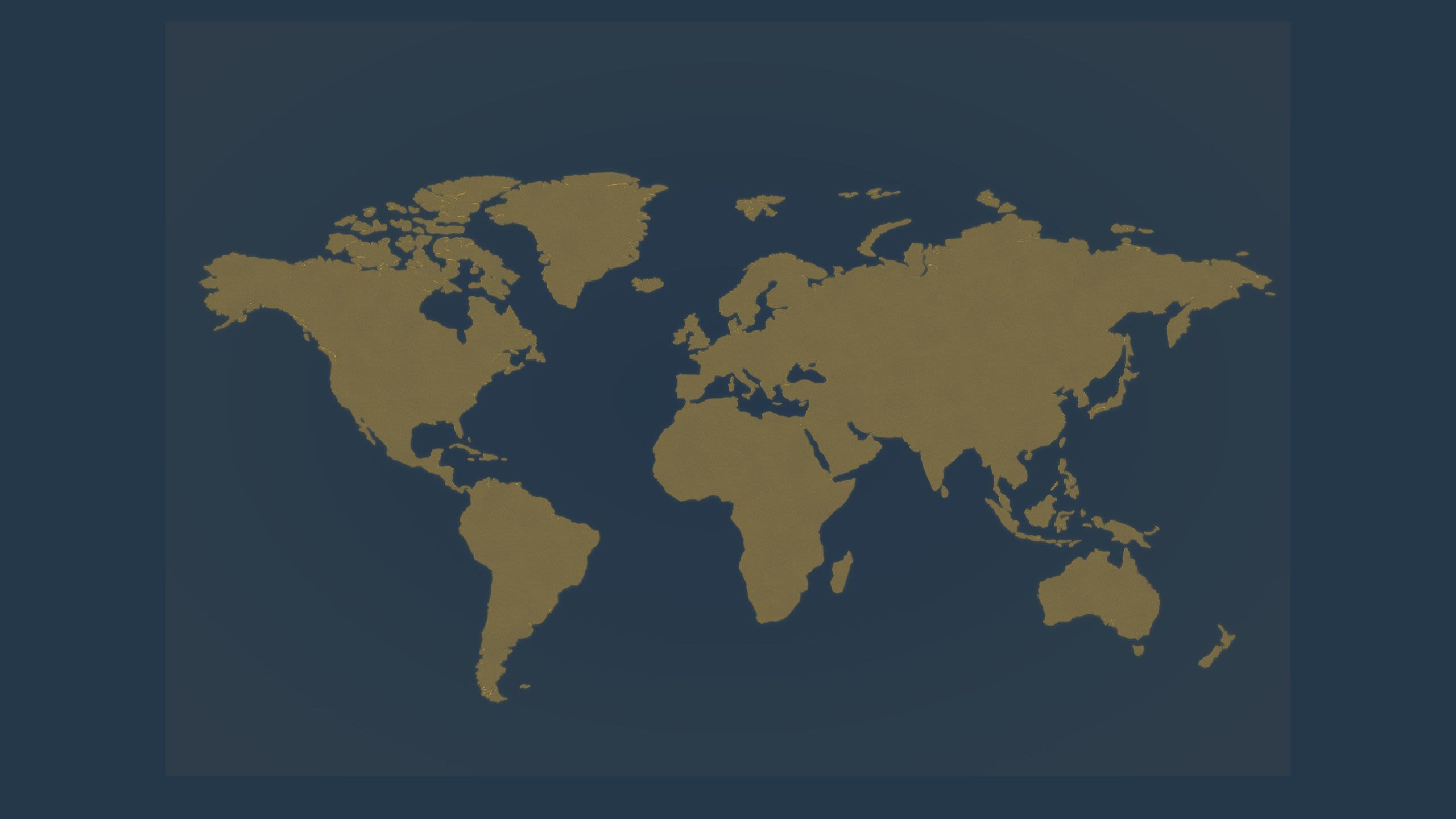 A map of the world